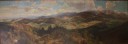Adolf Dressler, Szkic do Panoramy Karkonoszy, 1879, płótno, olej; Własność Muzeum Karkonoskie w Jeleniej Górze MJG AH 4714
