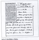 Ostatni list Ks. G. Hirschfeldera wysłany z KL Dachau (24 I 1942 r.).