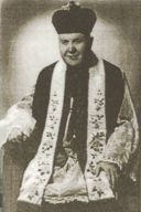 5. Fr. Monsignor Dominik Kostial. Fot. za: Bulzacki, K. Zawsze wierni Tobie Polsko, str. 149. Jelenia Góra 1999.