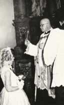 9. Pfarrer Prälat traut Walerian Bogusłowiczund Teresa Wypych, 21. April 1962. Foto aus dem Privatarchiv des Autors des vorliegenden Biogramms.
