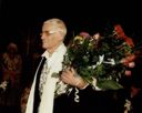 Fot. 7. Adam Hanuszkiewicz, 1997. Fot. Henryk Stobiecki. Archiwum Teatru im. Cypriana Kamila Norwida w Jeleniej Górze.