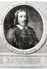 Idealisiertes Porträt Jacob Böhmes.