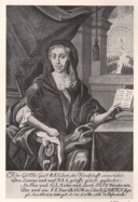 Anna Regina Glafey, z domu Baumgarten (1665-1742). Prywatne archiwum rodzin Glafey, Hasenclever, Mentzel i Gerstmann oraz ich krewnych w linii bocznej: rys. w albumie fotograficznym.