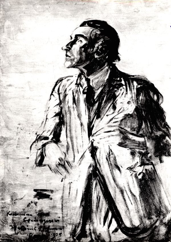2. Portret J. Sztaudyngera wykonany przez W. Hofmana w 1925 r.