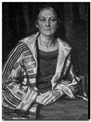 5. Portret Wandy Bibrowicz, autor: Max Wislicenus, Pillnitz, 1929