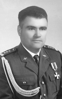Wacław Kazimierski w mundurze