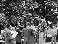 1992-127  18-20 wrzesnia 1992 r.  Jawor, ul. Myśliborska. Zbiornik wodny przy Ośrodku Wypoczynkowym Jawornik  IX Zawody Modeli Pływających Floating Ships Race