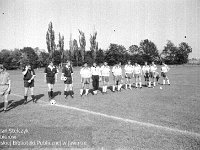 1993-08  14 sierpnia 1993  Jawor, Parkowa 8, stadion miejski  Mecz Kuźnia Jawor Polonia Świdnica      Wynik meczu 0:0. Od lewej Ireneusz Skulski zawodnik Kuźni Jawor