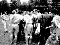 1993-07  26 września 1993  Jawor, ul Parkowa 8, stadion miejski  Mecz Kuźnia Jawor, Polonia Wrocław    Wynik 0:1. Bramkę dla Polonii Wrocław strzelił (..) Mazur.  Na zdjęciu z lewej Piotr Mikuła. Z prawej Sasza Ilicz, tyłem Paweł Janeczko, Marek Rainert, Stanisław Gierasimowicz, Marek Nieć, Norbert Olanin, Henryk Kasprzak (..)  z siódemką na plecach Krzysztof Ziemba