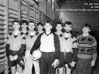 1996-03  1996  Jawor, Plac Bankowy, sala gimnastyczna Zespołu Szkół  Turniej halowy