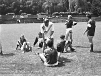 199x-12  1990?  Jawor, ul. Parkowa 8 , stadion miejski  Międzynarodowy Turniej Seniorów      Międzynarodowy Turniej Seniorów organizowany przez Miedzyzakładowy Robotniczy Klub Sportowy  Kuźnia Jawor.