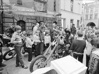 1989-113  1989   Jawor, Rynek  Zlot motocykli