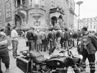 1989-55  1989   Jawor, Rynek  Zlot motocykli