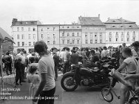 1989-65  1989   Jawor, Rynek  Zlot motocykli