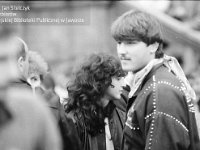 1989-74  1989   Jawor, Rynek  Zlot motocykli
