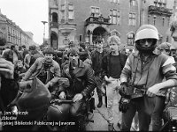 1989-91  1989   Jawor, Rynek  Zlot motocykli