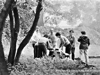1987-13  1987 r.  Grzegorzów. Strzelnica Ligii Ochrony Kraju  Zawody strzeleckie