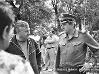 1993-19  10  lipca 1993 r.  Grzegorzów. Strzelnica LOK  Zawody      Zawody strzeleckie zorganizowane przez Komendę Rejonową Policji w Jaworze.  Zawody w strzelaniu z pistoletu wz 33, startowały drużyny składające się z pracowników instytucji i zakładów jaworskich,