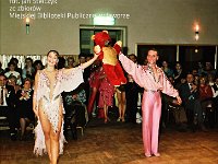 1986-10  1988 ?  Jawor, ulica Piastowska 2. Klub Relaks  Pokazy mistrzów.    Iwona Szymanska-Pawłowicz i Arkadiusz Pawłowicz - Mistrzowie Polski