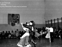 1989-15  1989 r.  Jawor, Chrobrego 26 A, Hala Sportowa  Turniej Tańca Towarzyskiego    Turniej tanca towarzyskiego dla mlodziezy.