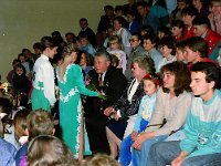 1993-14  1991  Jawor, Chrobrego 26 A, Hala Sportowa TKKF Jaworzanie  Pokazy par tanecznych    Pokazy par tanecznych z okazji wizyty przedstawicieli Izby Rzemieślniczej z Francji ( Pas-de-Calais).