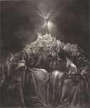 Józef Gielniak, Untitled [Hradčany, after El Greco], mezzotint, 1968.
