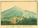 3. F. A. Tittel, Śnieżka z Równi ok. 1821, akwaforta kol. właściciel: Muzeum Karkonoskie w Jeleniej Górze