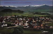Cunnersdorf i. Riesengebirge m. Blick n. d. Schneekoppe [Dokument ikonograficzny]