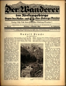 Der Wanderer im Riesengebirge, 1926, nr 10