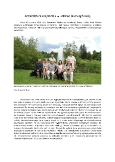 Architektura krajobrazu w Kotlinie Jeleniogórskiej [Dokument elektroniczny]