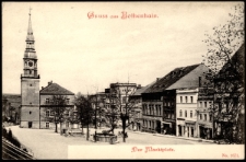 Gruss aus Bolkenhain. Der Marktplatz. [Dokument ikonograficzny]