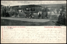 Evangel. Kapelle und Hochstein. Schreiberhau-Marienthal [Dokument ikonograficzny]