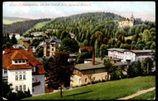 Ober-Schreiberhau mit dem Schloss. Prinz Byron v. Curland. [Dokument ikonograficzny]