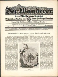 Der Wanderer im Riesengebirge, 1929, nr 3