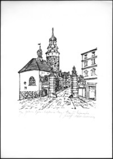 Jelenia Góra - kaplica Św. Anny i Brama Wojanowska [Dokument ikonograficzny]