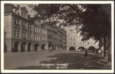 Hirschberg i. Riesengeb. am Markt [Dokument ikonograficzny]