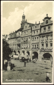 Hirschberg i. Schl. Markt m. Kirche [Dokument ikonograficzny]