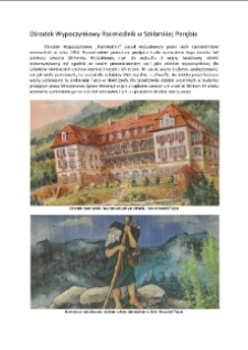 Ośrodek Wypoczynkowy Rzemieślnik w Szklarskiej Porębie [Dokument elektroniczny]