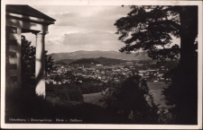 Hirschberg i. Riesengebirge. Blick v. Helikon [Dokument ikonograficzny]
