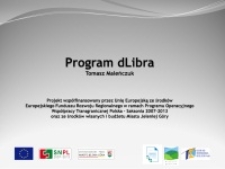 Program dLibra [Dokument elektroniczny]
