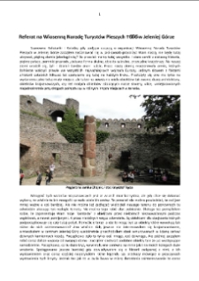 Referat na Wiosenną Naradę Turystów Pieszych 2010 w Jeleniej Górze [Dokument elektroniczny]