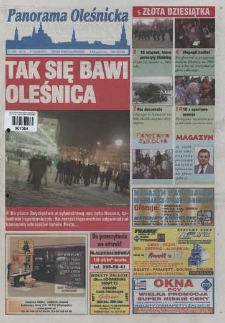 Panorama Oleśnicka: tygodnik Ziemi Oleśnickiej, 2002, nr 1 (666)