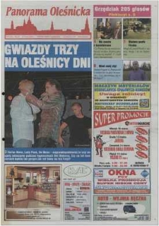 Panorama Oleśnicka: tygodnik Ziemi Oleśnickiej, 2002, nr 20 (685)