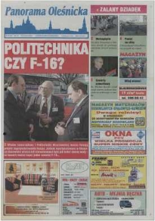 Panorama Oleśnicka: tygodnik Ziemi Oleśnickiej, 2002, nr 23 (688)