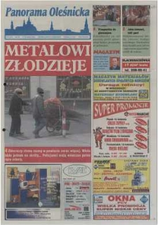 Panorama Oleśnicka: tygodnik Ziemi Oleśnickiej, 2002, nr 29 (694)