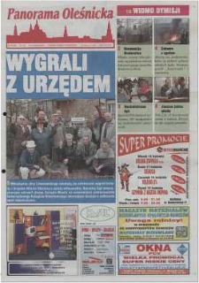 Panorama Oleśnicka: tygodnik Ziemi Oleśnickiej, 2002, nr 30 (695)