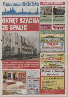 Panorama Oleśnicka: tygodnik Ziemi Oleśnickiej, 2002, nr 39 (704)