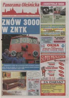 Panorama Oleśnicka: tygodnik Ziemi Oleśnickiej, 2002, nr 42 (707)
