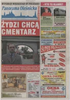Panorama Oleśnicka: tygodnik Ziemi Oleśnickiej, 2002, nr 43 (708)