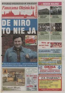 Panorama Oleśnicka: tygodnik Ziemi Oleśnickiej, 2002, nr 44 (709)